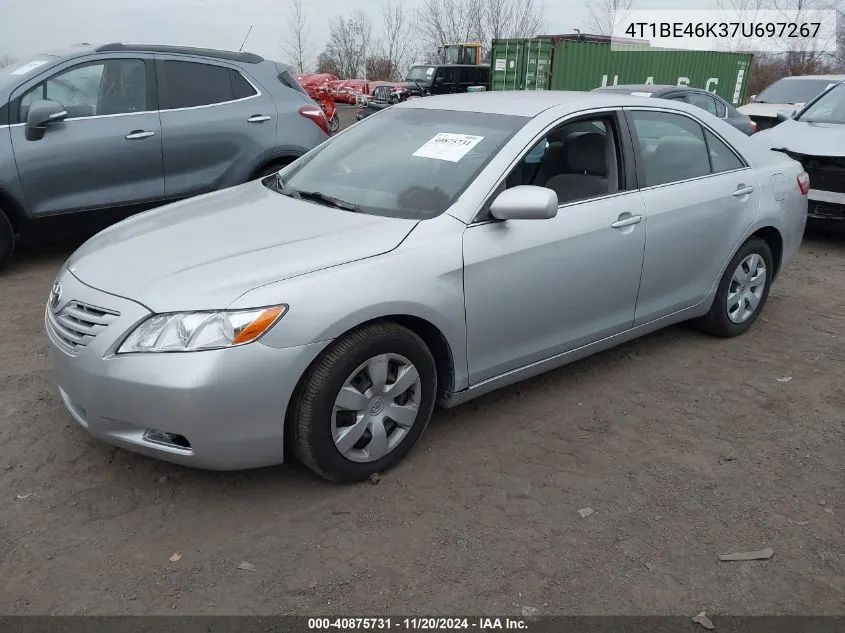 2007 Toyota Camry Le VIN: 4T1BE46K37U697267 Lot: 40875731