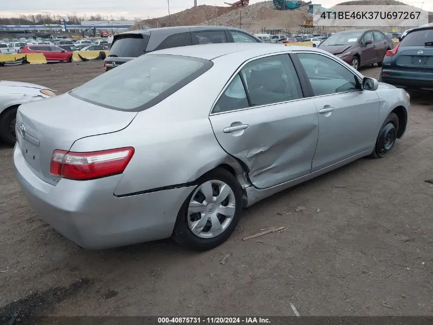 2007 Toyota Camry Le VIN: 4T1BE46K37U697267 Lot: 40875731