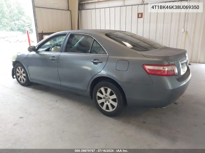 4T1BK46K38U069350 2008 Toyota Camry Xle V6