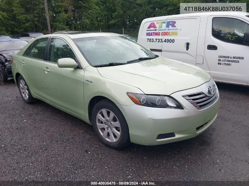 4T1BB46K88U037056 2008 Toyota Camry Hybrid