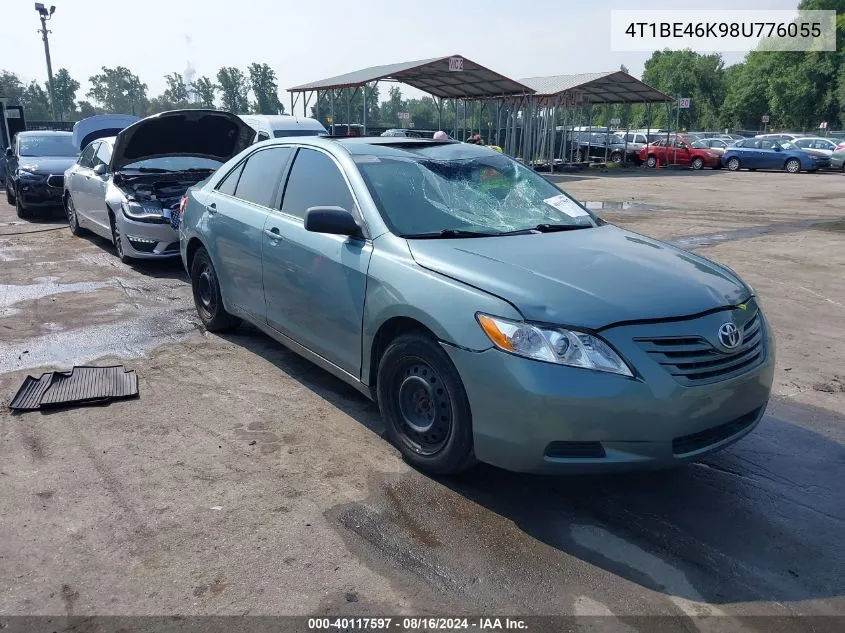 4T1BE46K98U776055 2008 Toyota Camry Le