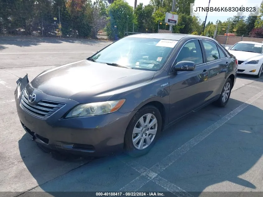 2008 Toyota Camry Hybrid VIN: JTNBB46K683048823 Lot: 40188417