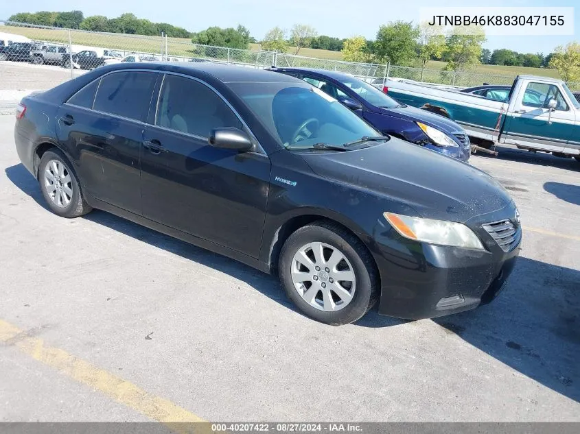 JTNBB46K883047155 2008 Toyota Camry Hybrid