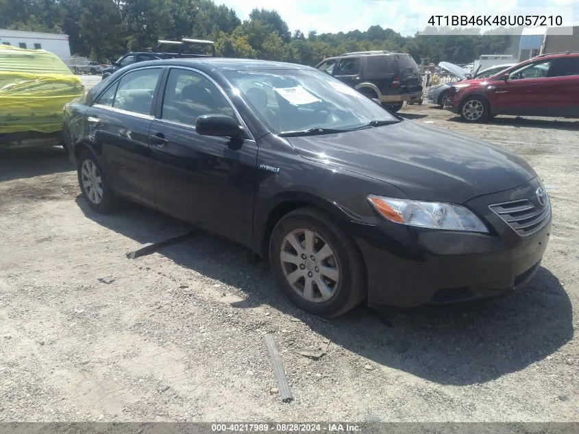 4T1BB46K48U057210 2008 Toyota Camry Hybrid