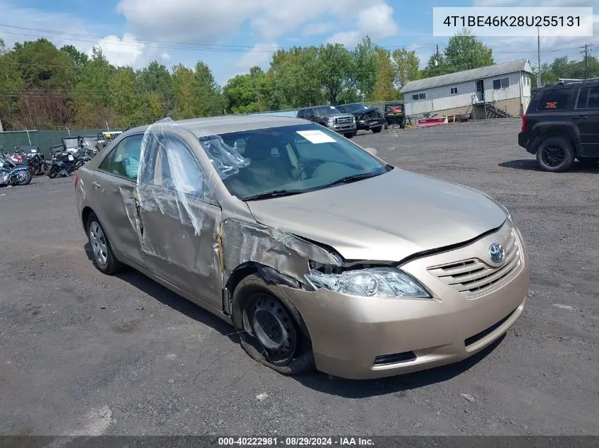 4T1BE46K28U255131 2008 Toyota Camry Le