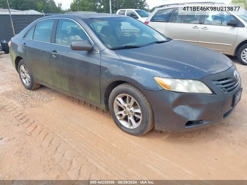 2008 Toyota Camry Le VIN: 4T1BE46K98U213877 Lot: 40235556