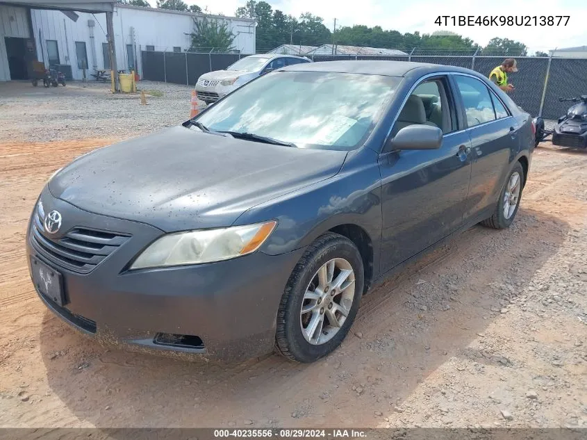 4T1BE46K98U213877 2008 Toyota Camry Le