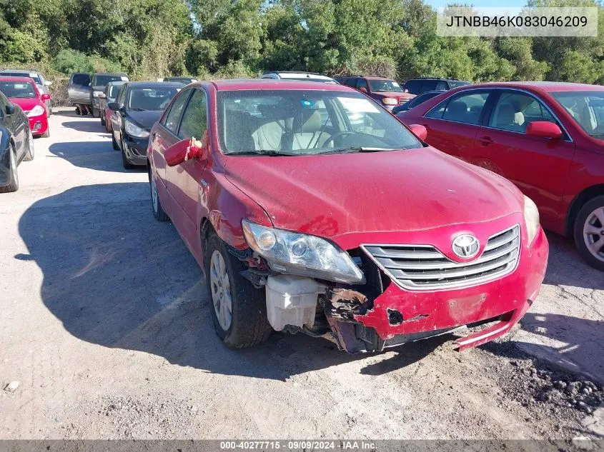 JTNBB46K083046209 2008 Toyota Camry Hybrid