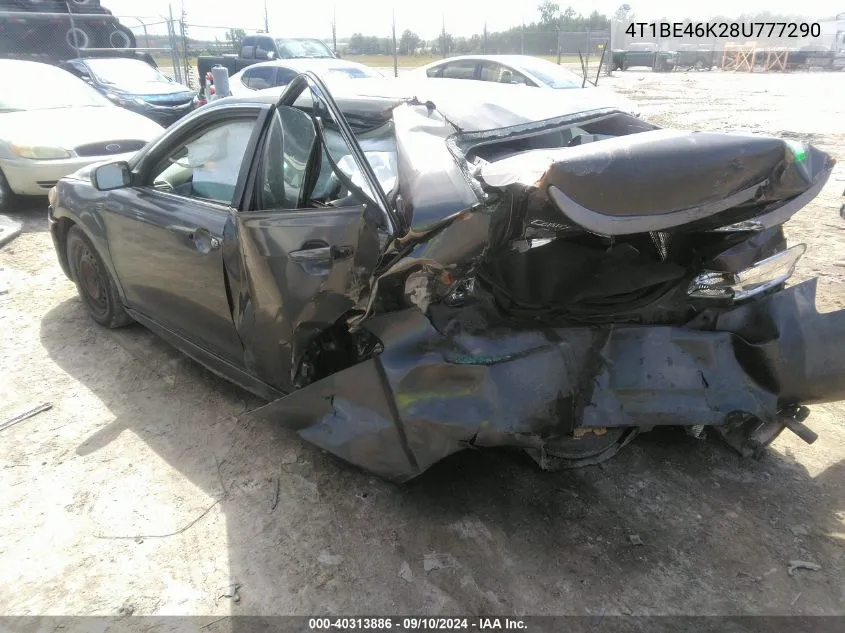 4T1BE46K28U777290 2008 Toyota Camry Ce/Le/Xle/Se