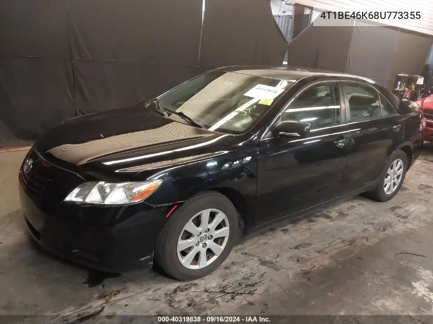 2008 Toyota Camry Le VIN: 4T1BE46K68U773355 Lot: 40319838