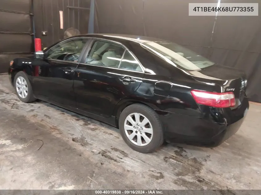 2008 Toyota Camry Le VIN: 4T1BE46K68U773355 Lot: 40319838