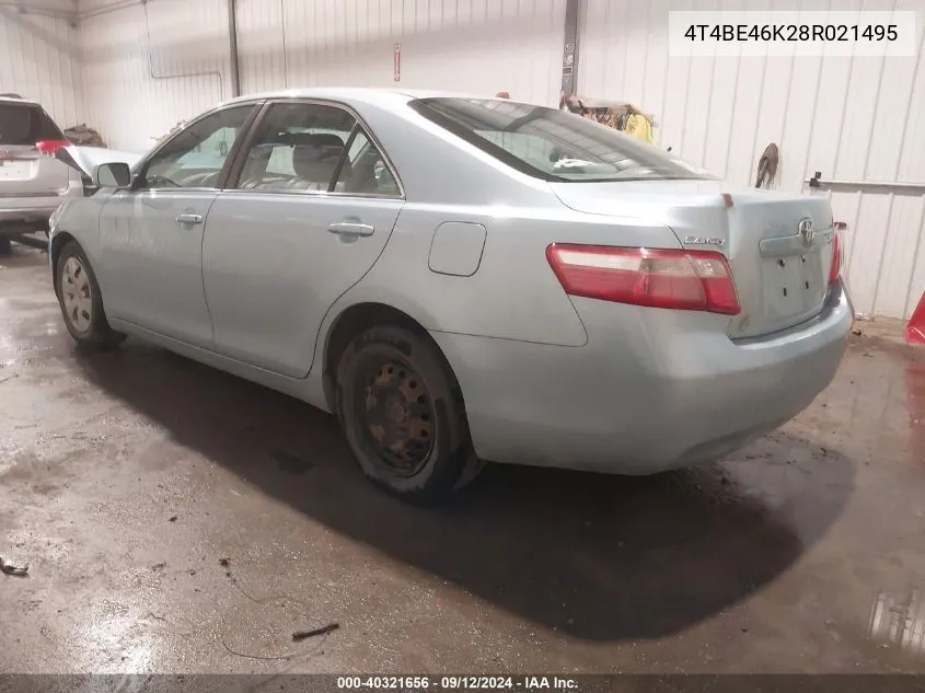 4T4BE46K28R021495 2008 Toyota Camry Le