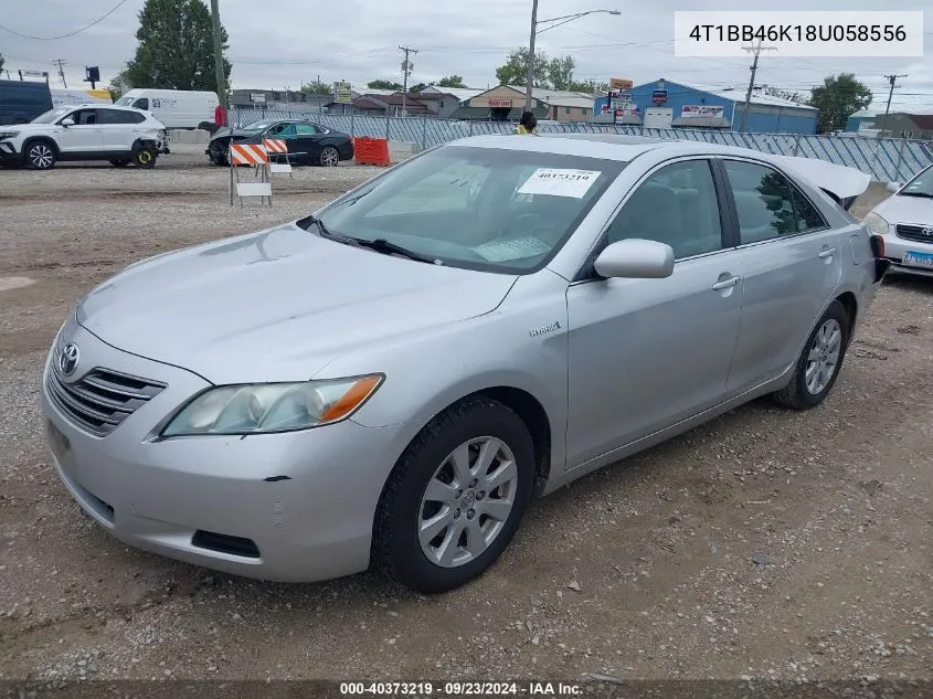 4T1BB46K18U058556 2008 Toyota Camry Hybrid