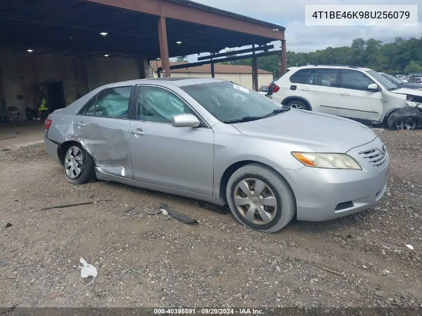 2008 Toyota Camry Le VIN: 4T1BE46K98U256079 Lot: 40395591