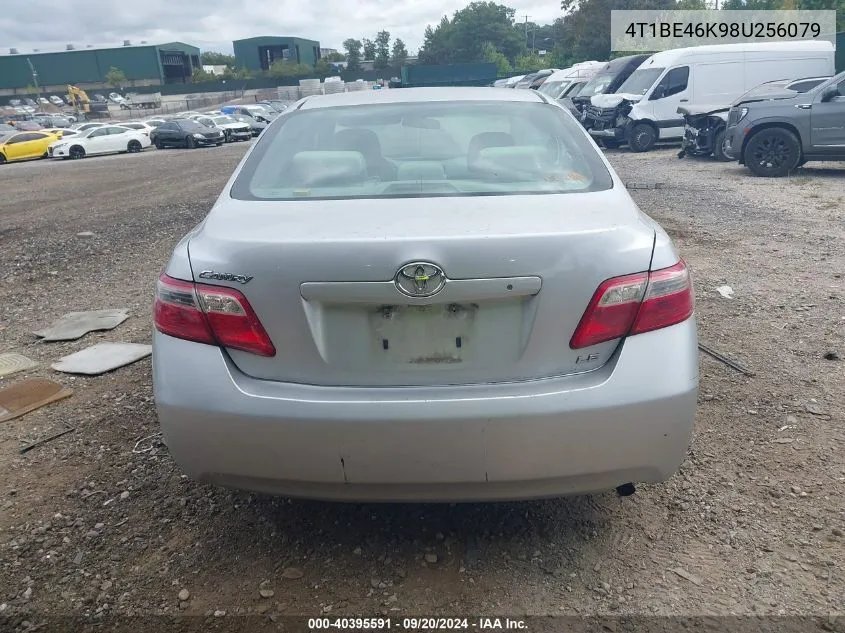 2008 Toyota Camry Le VIN: 4T1BE46K98U256079 Lot: 40395591