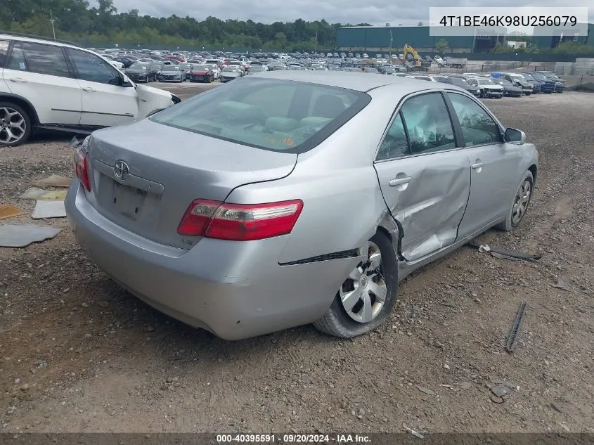 2008 Toyota Camry Le VIN: 4T1BE46K98U256079 Lot: 40395591