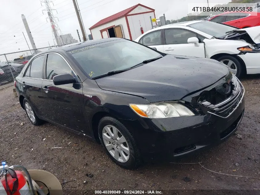 4T1BB46K28U055858 2008 Toyota Camry Hybrid