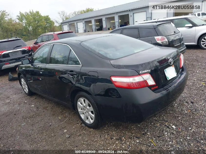 4T1BB46K28U055858 2008 Toyota Camry Hybrid