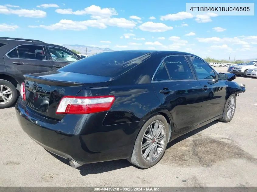 4T1BB46K18U046505 2008 Toyota Camry Hybrid