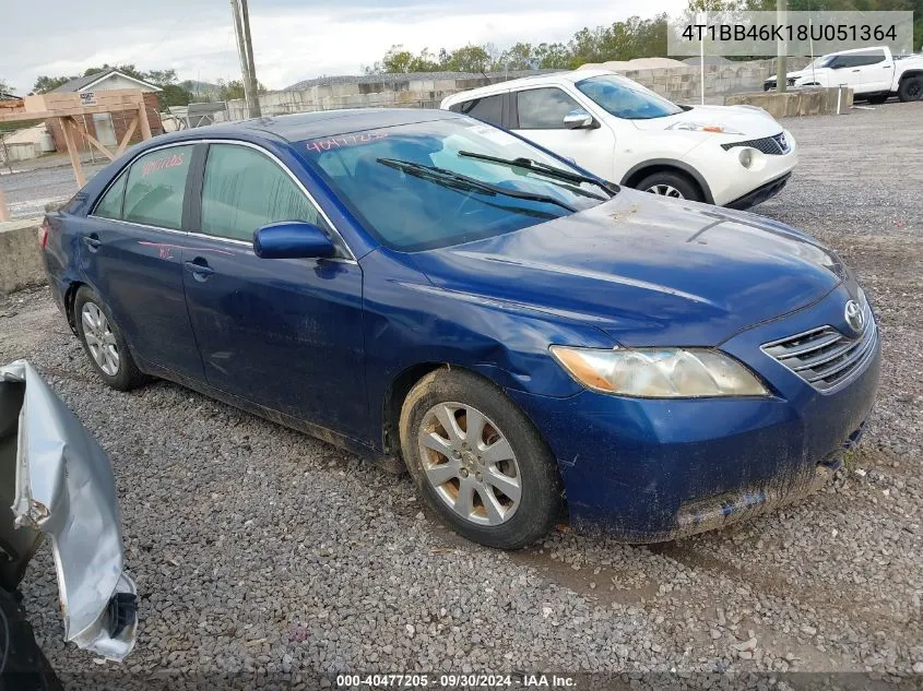 4T1BB46K18U051364 2008 Toyota Camry Hybrid