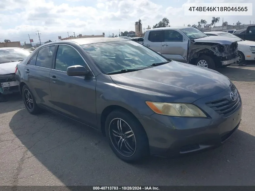 2008 Toyota Camry Le VIN: 4T4BE46K18R046565 Lot: 40713783