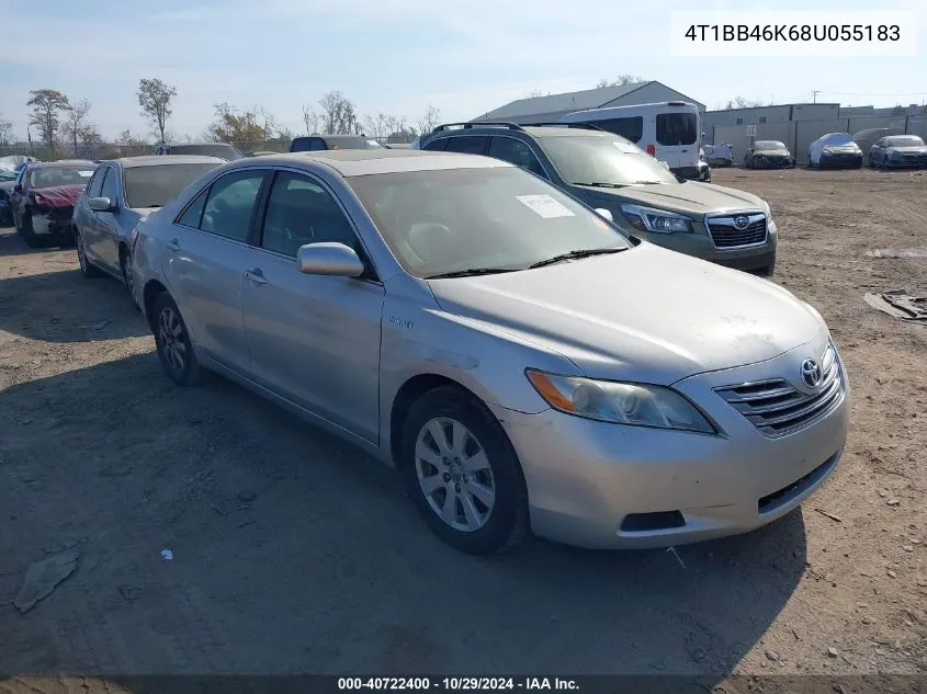 2008 Toyota Camry Hybrid VIN: 4T1BB46K68U055183 Lot: 40722400