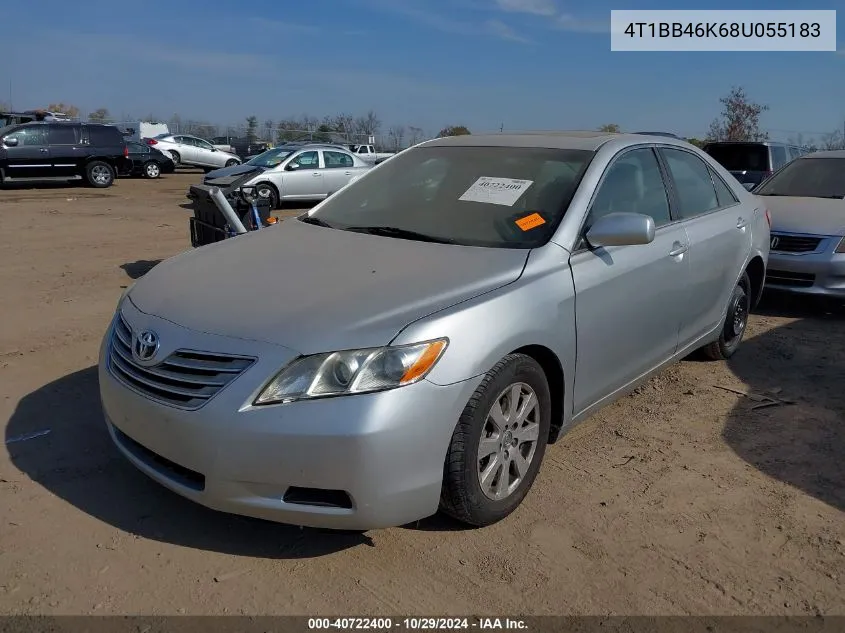 2008 Toyota Camry Hybrid VIN: 4T1BB46K68U055183 Lot: 40722400