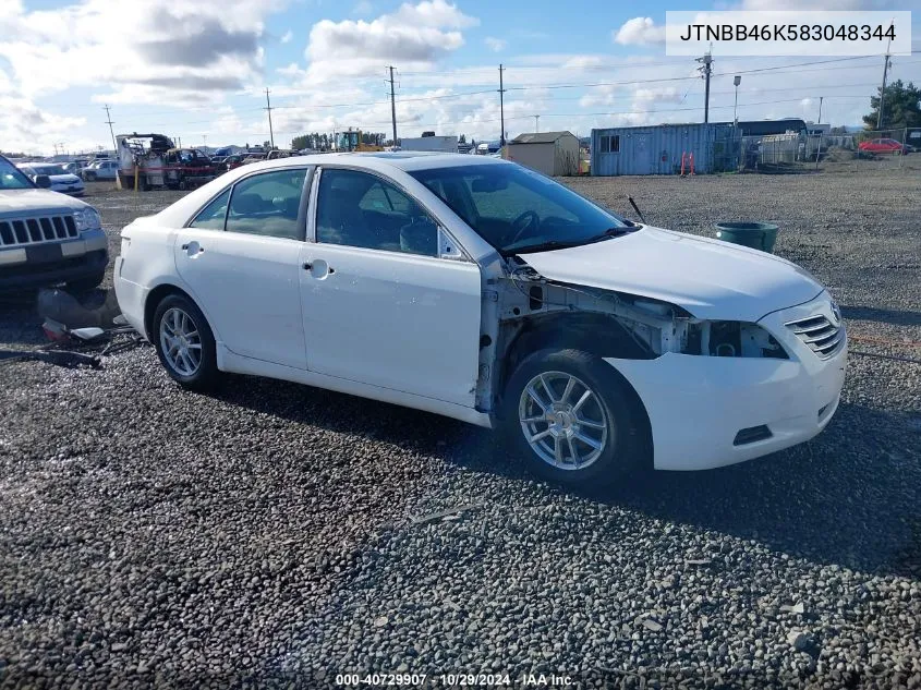 JTNBB46K583048344 2008 Toyota Camry Hybrid