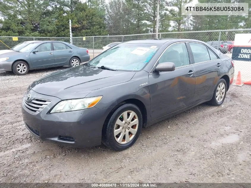 2008 Toyota Camry Hybrid VIN: 4T1BB46K58U053084 Lot: 40888475