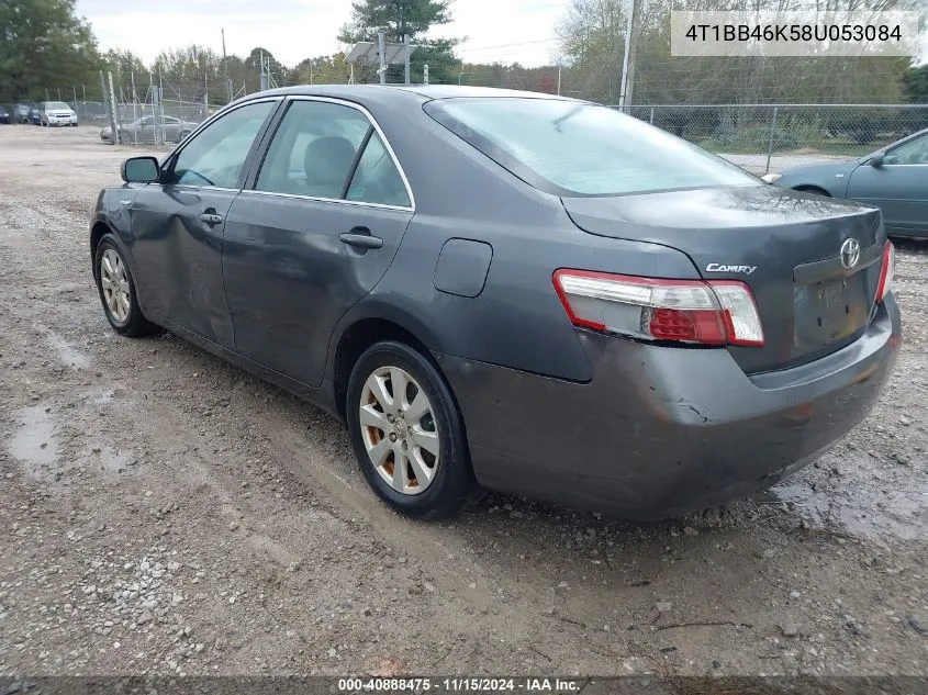 2008 Toyota Camry Hybrid VIN: 4T1BB46K58U053084 Lot: 40888475