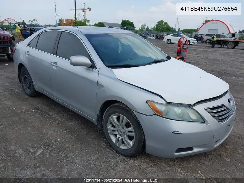 2009 Toyota Camry Le VIN: 4T1BE46K59U276654 Lot: 12011734