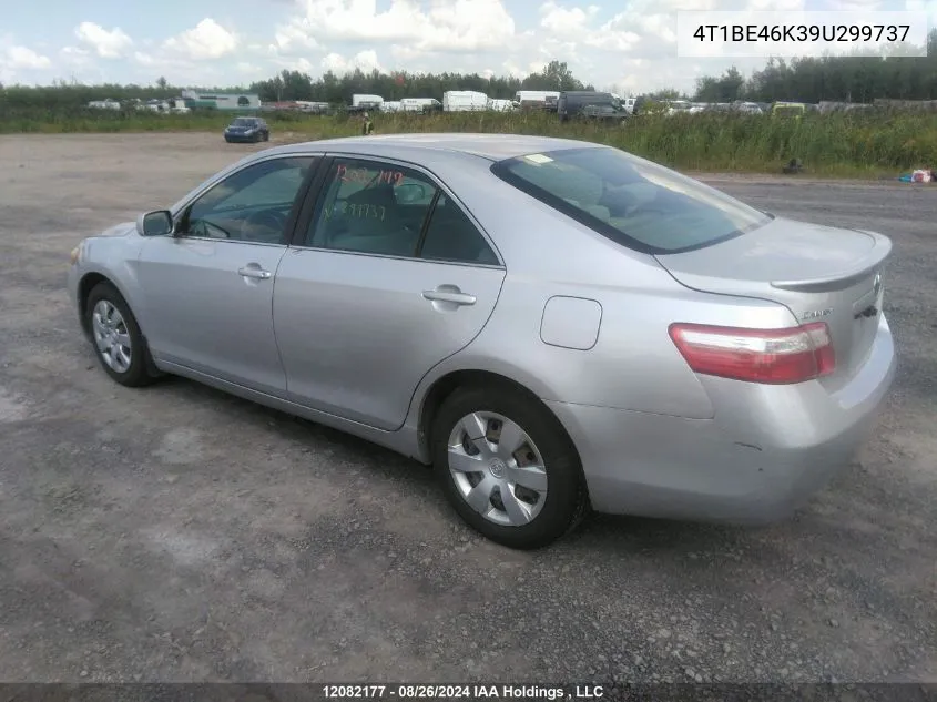 2009 Toyota Camry Le VIN: 4T1BE46K39U299737 Lot: 12082177