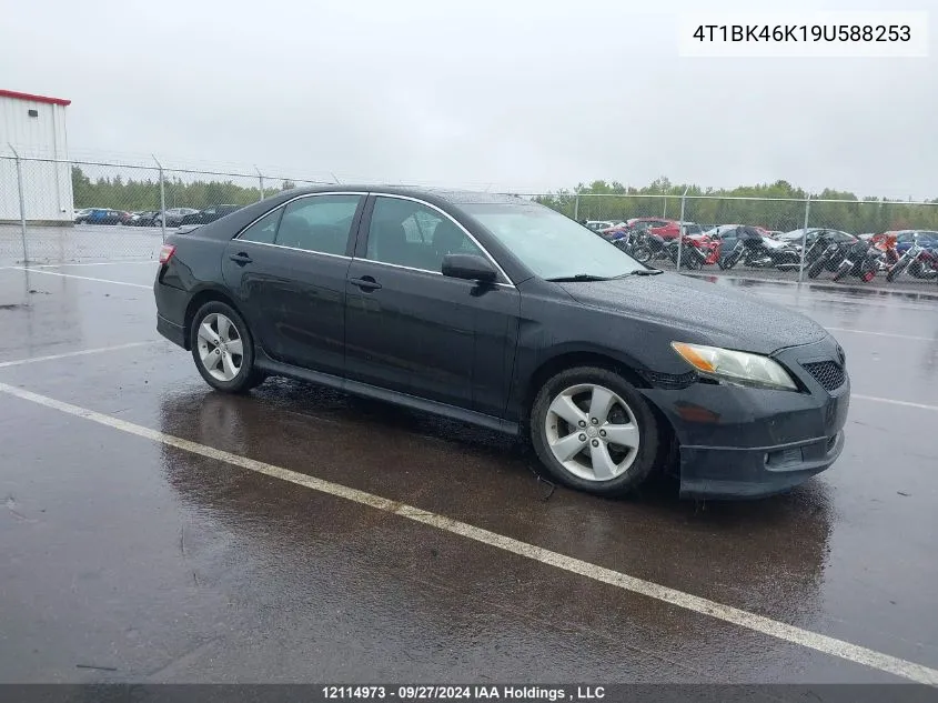 2009 Toyota Camry Se/Le/Xle VIN: 4T1BK46K19U588253 Lot: 12114973