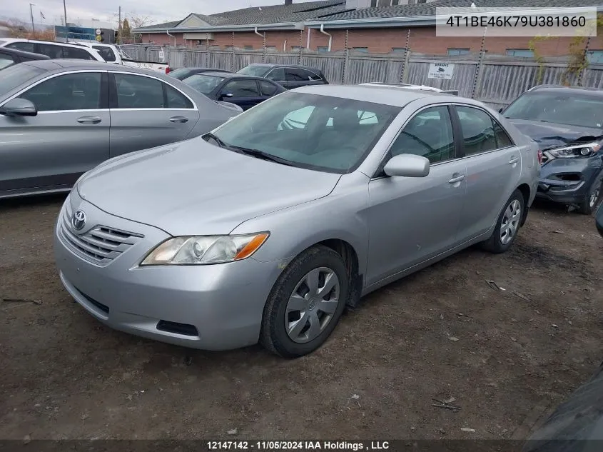 2009 Toyota Camry Se/Le/Xle VIN: 4T1BE46K79U381860 Lot: 12147142