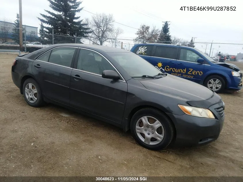 2009 Toyota Camry Se/Le/Xle VIN: 4T1BE46K99U287852 Lot: 30048623