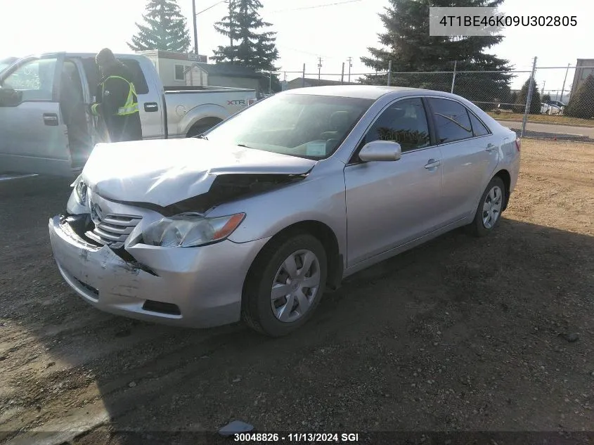 2009 Toyota Camry Se/Le/Xle VIN: 4T1BE46K09U302805 Lot: 30048826