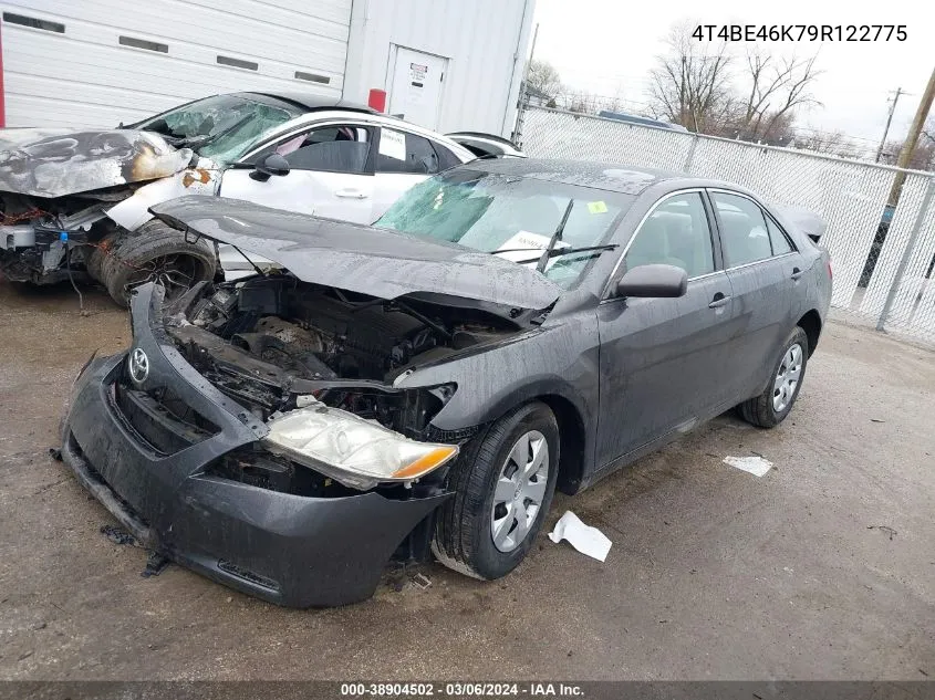 2009 Toyota Camry Le VIN: 4T4BE46K79R122775 Lot: 38904502