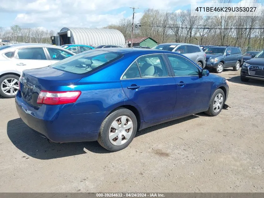 4T1BE46K29U353027 2009 Toyota Camry Le