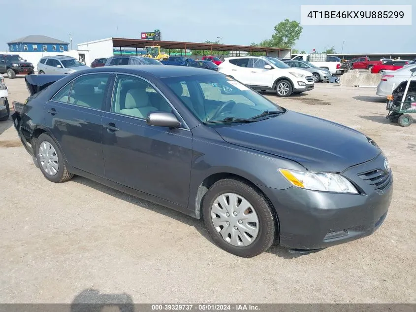 2009 Toyota Camry Le VIN: 4T1BE46KX9U885299 Lot: 39329737