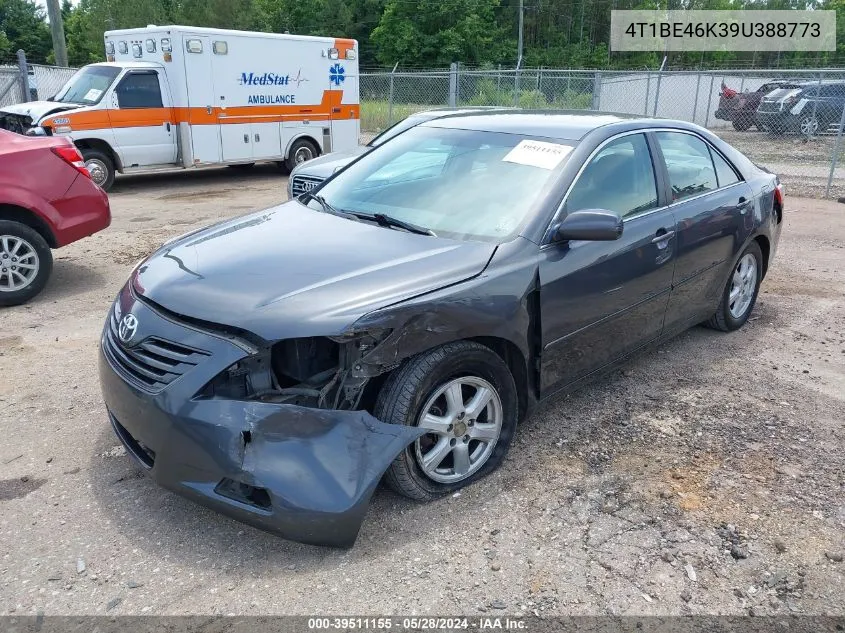 2009 Toyota Camry Le VIN: 4T1BE46K39U388773 Lot: 39511155