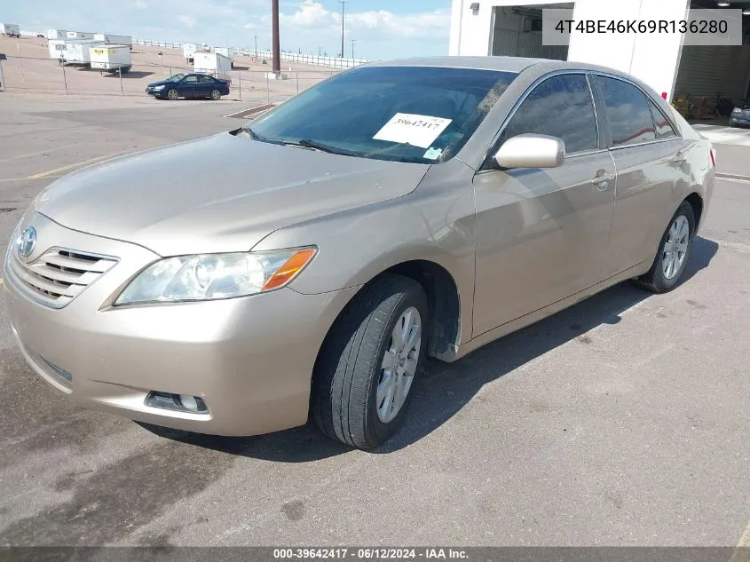 4T4BE46K69R136280 2009 Toyota Camry Xle