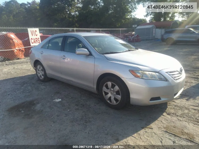 2009 Toyota Camry Le VIN: 4T4BE46K39R120845 Lot: 39671319