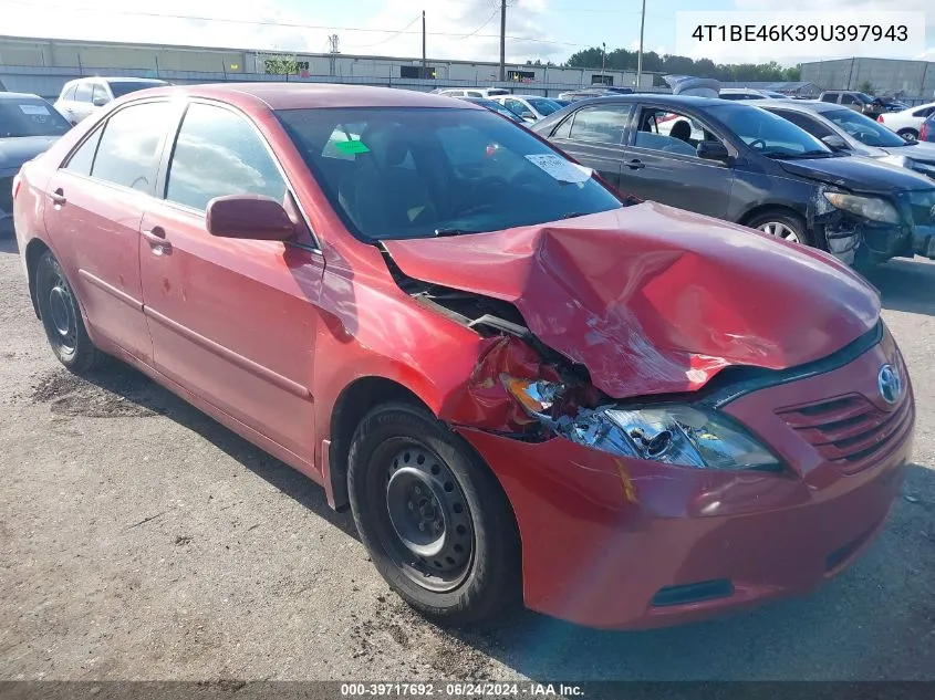 4T1BE46K39U397943 2009 Toyota Camry Le