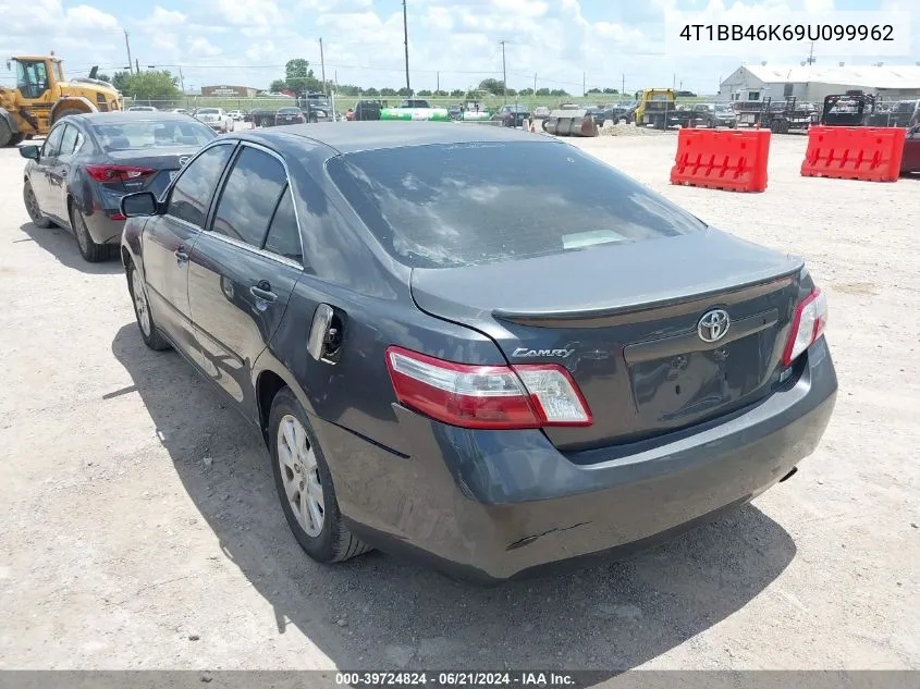 2009 Toyota Camry Hybrid VIN: 4T1BB46K69U099962 Lot: 39724824