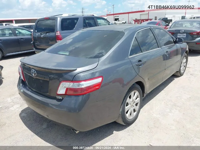 2009 Toyota Camry Hybrid VIN: 4T1BB46K69U099962 Lot: 39724824