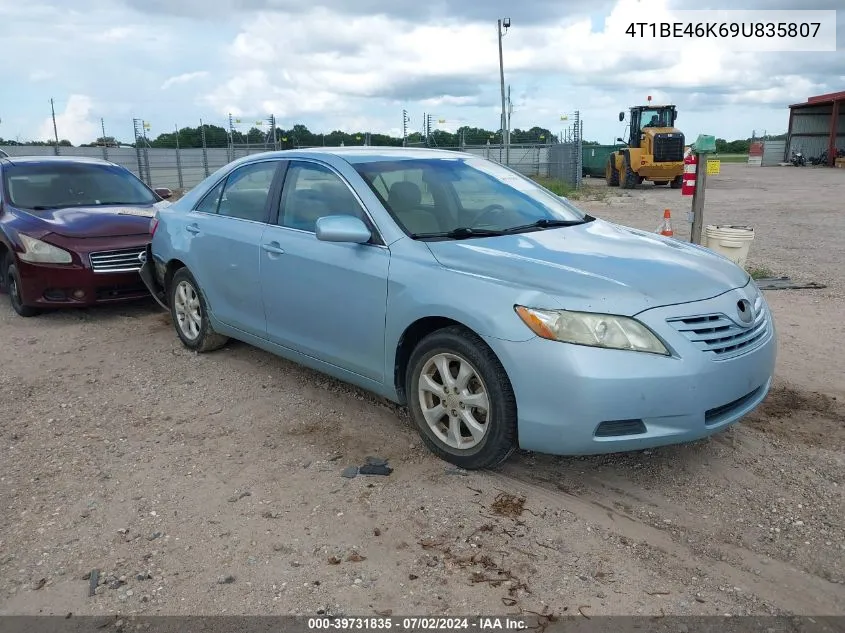 4T1BE46K69U835807 2009 Toyota Camry Le