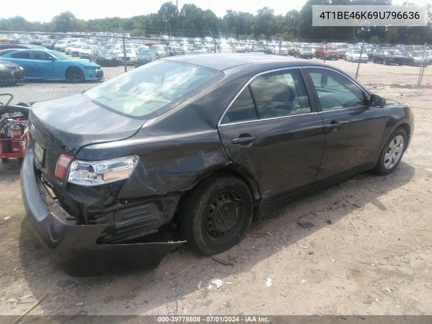 4T1BE46K69U796636 2009 Toyota Camry Le