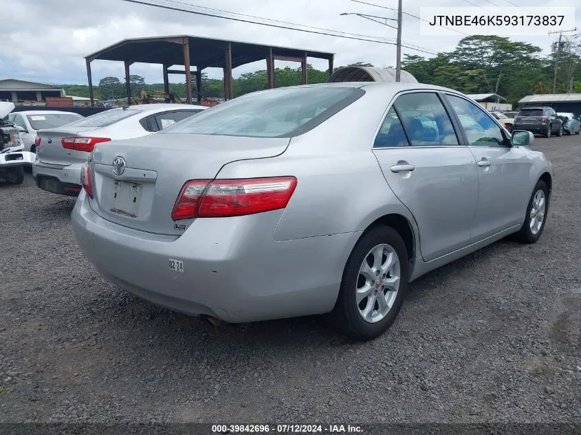 2009 Toyota Camry Le/Se/Xle VIN: JTNBE46K593173837 Lot: 39842696