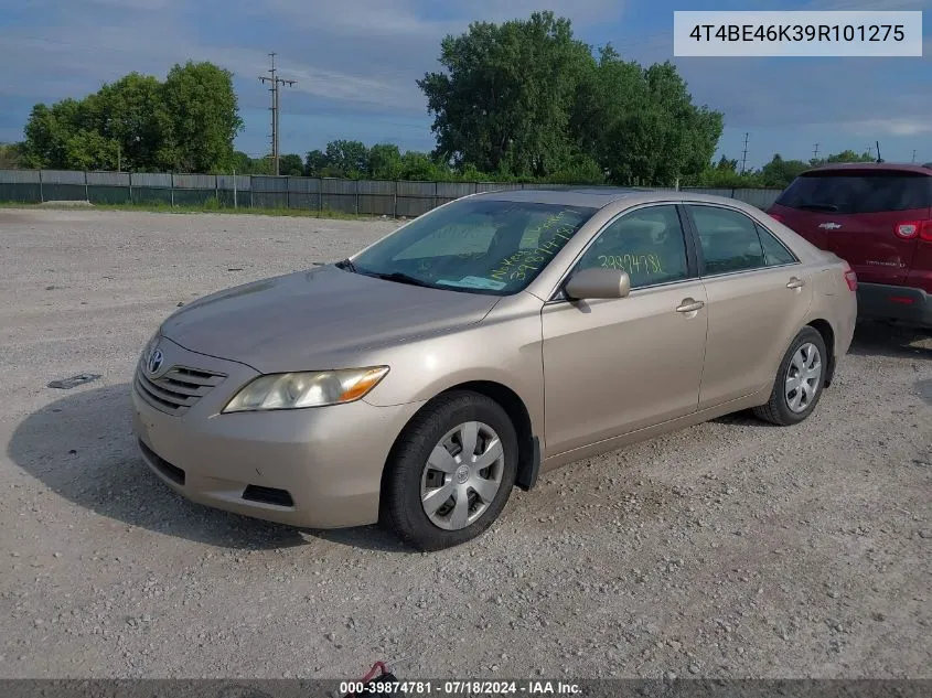 4T4BE46K39R101275 2009 Toyota Camry Le