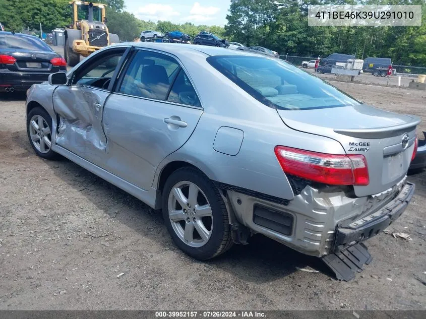 2009 Toyota Camry Se VIN: 4T1BE46K39U291010 Lot: 39952157